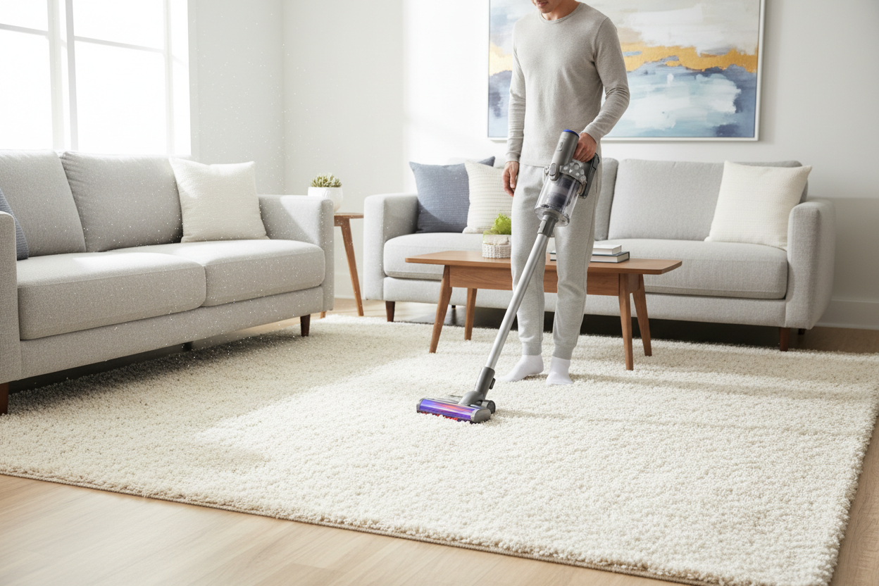 Vloerkleed Schoonmaken