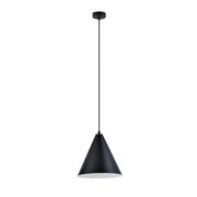 Hanglamp - REBEL 1 ZWART/WIT