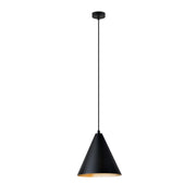 Hanglamp - REBEL 1 ZWART/GOUD