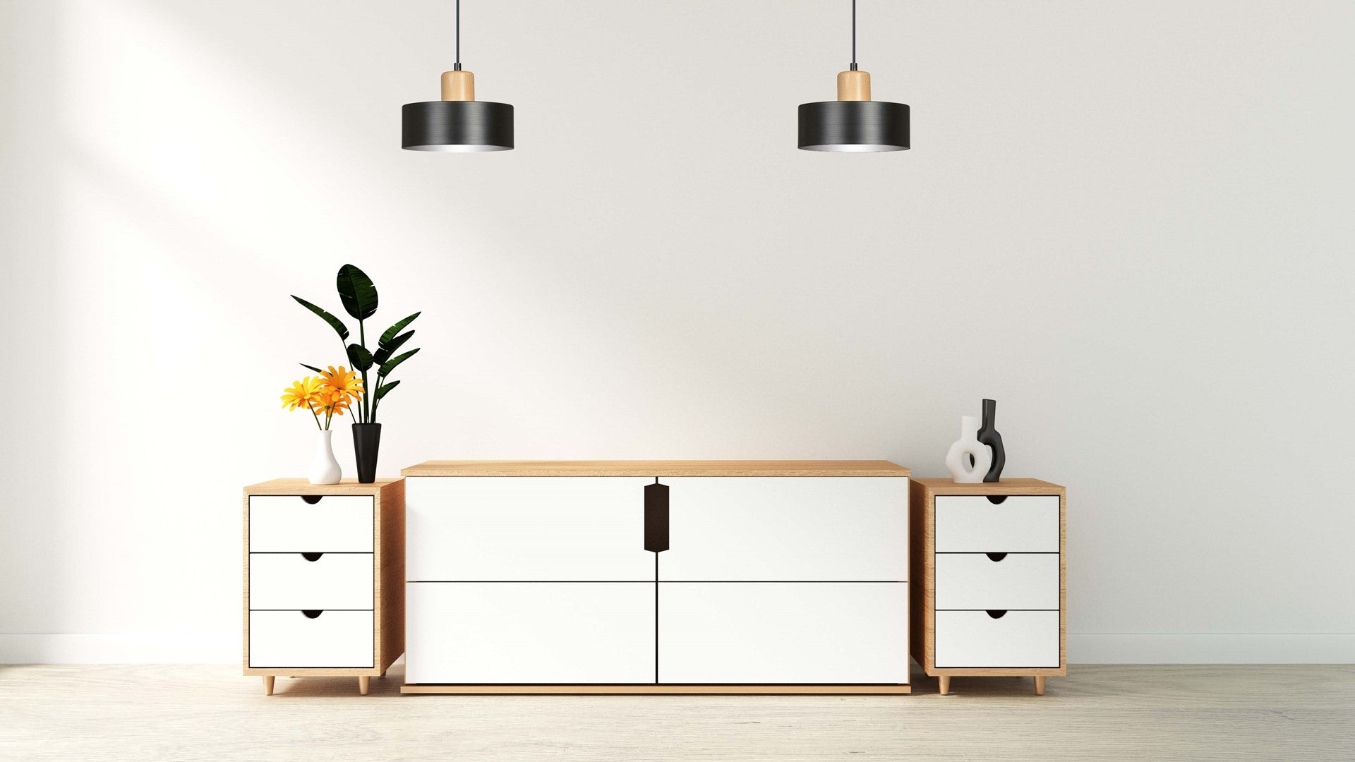 Hanglamp - TORIN 1 ZWART
