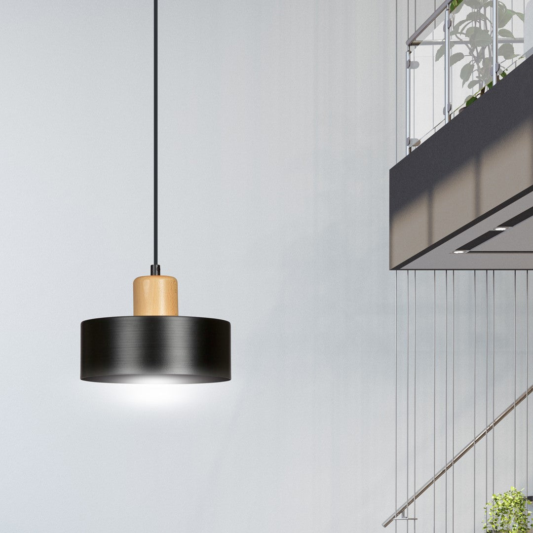 Hanglamp - TORIN 1 ZWART