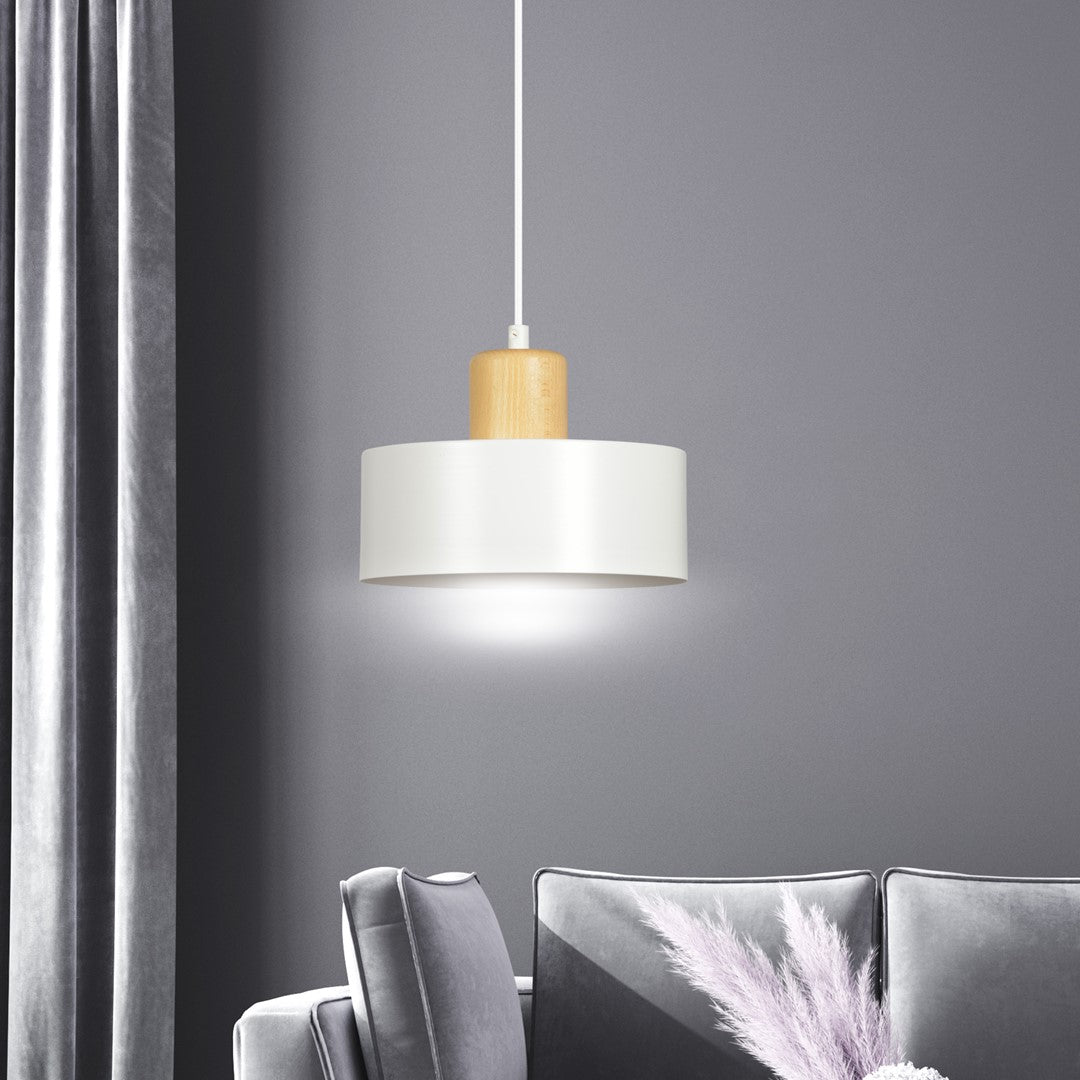 Hanglamp - TORIN 1 WIT
