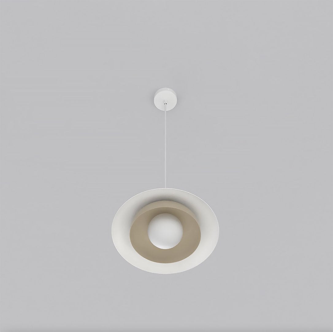 Hanglamp - SKIN 1 WIT MOKKA