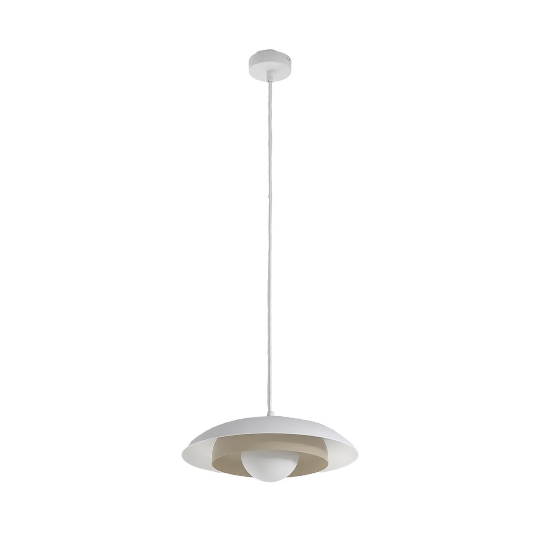 Hanglamp - SKIN 1 WIT MOKKA