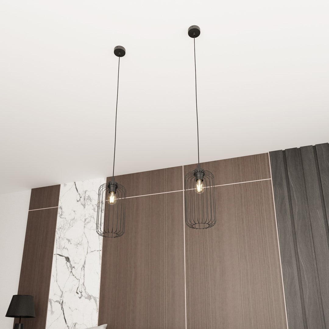 Hanglamp - VANDER 1 ZWART