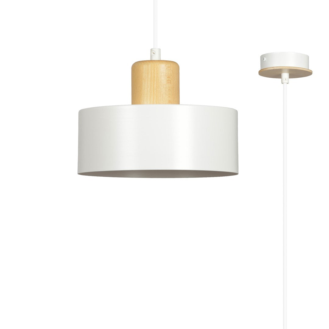 Hanglamp - TORIN 1 WIT