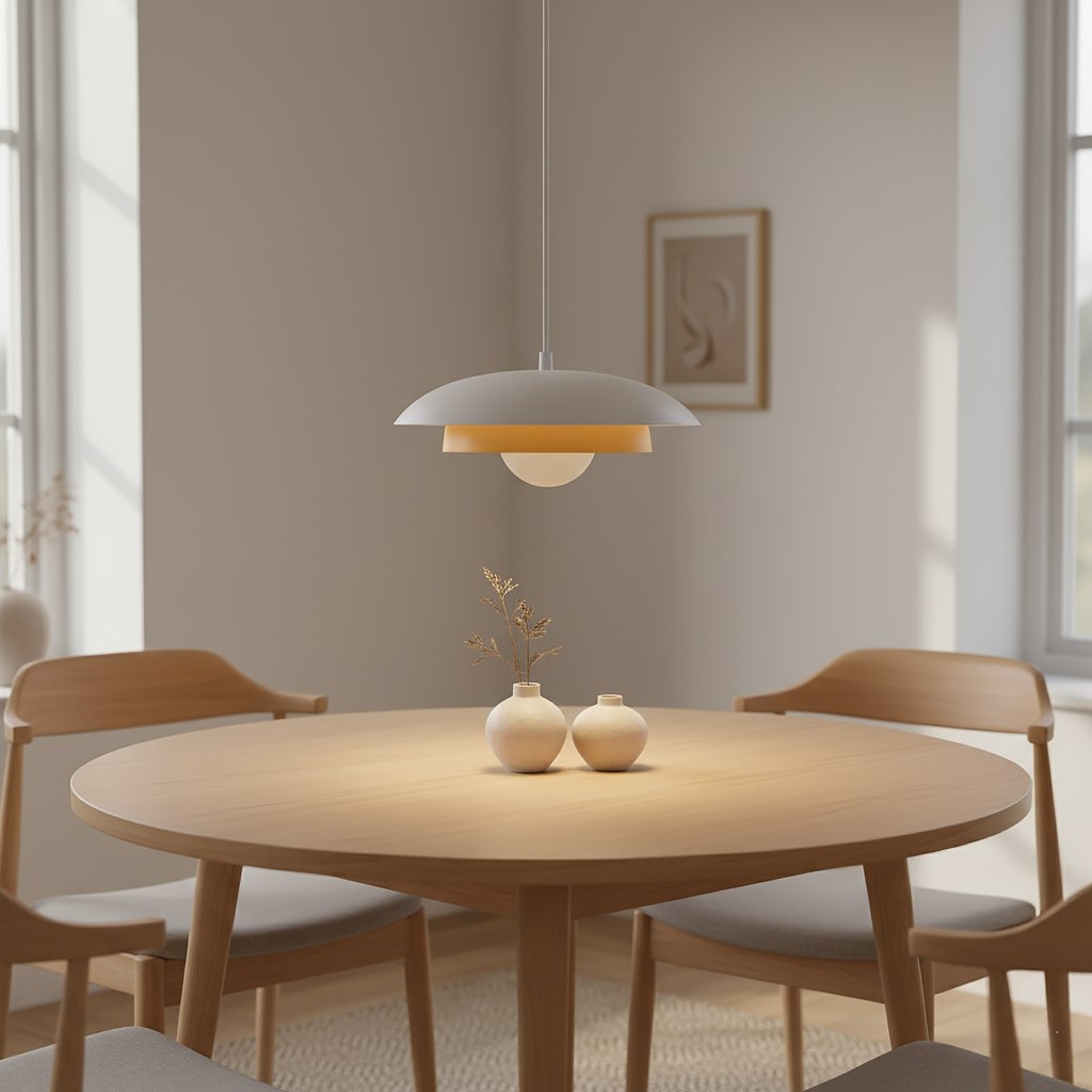 Hanglamp - SKIN 1 WIT ORANJE
