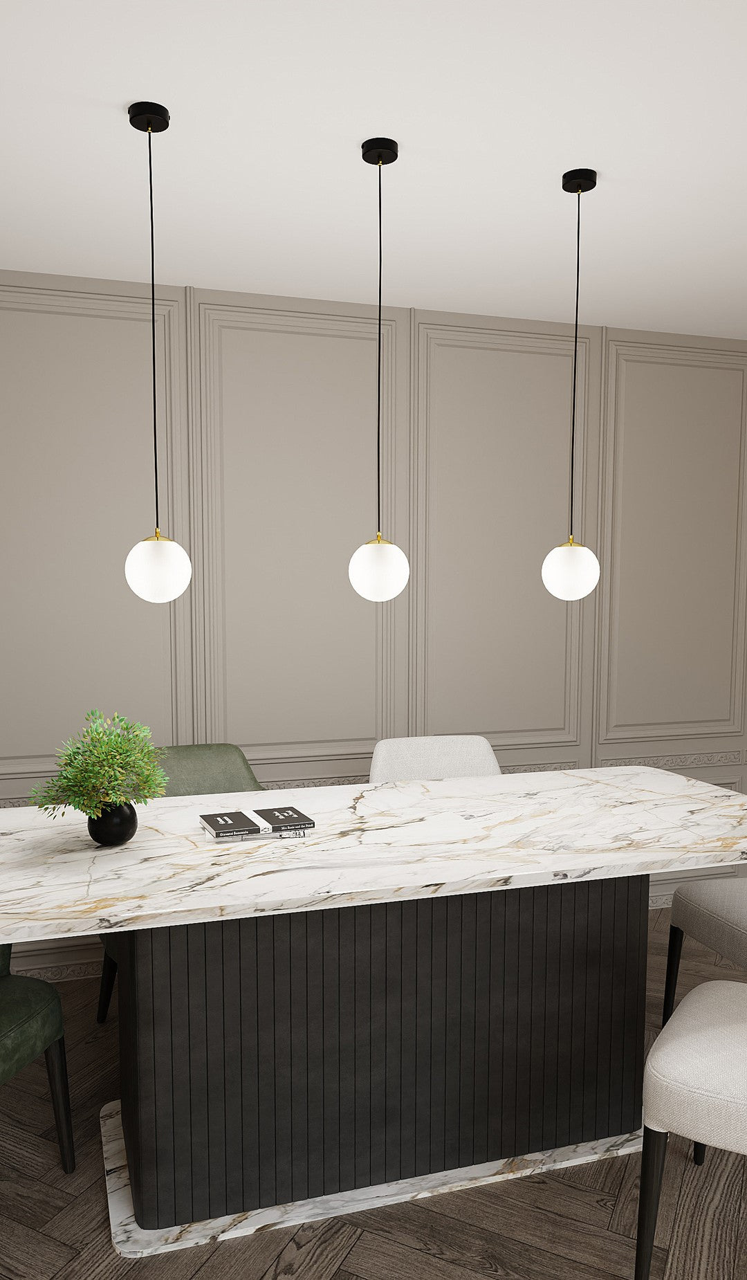 Hanglamp - ROYAL 1 BL