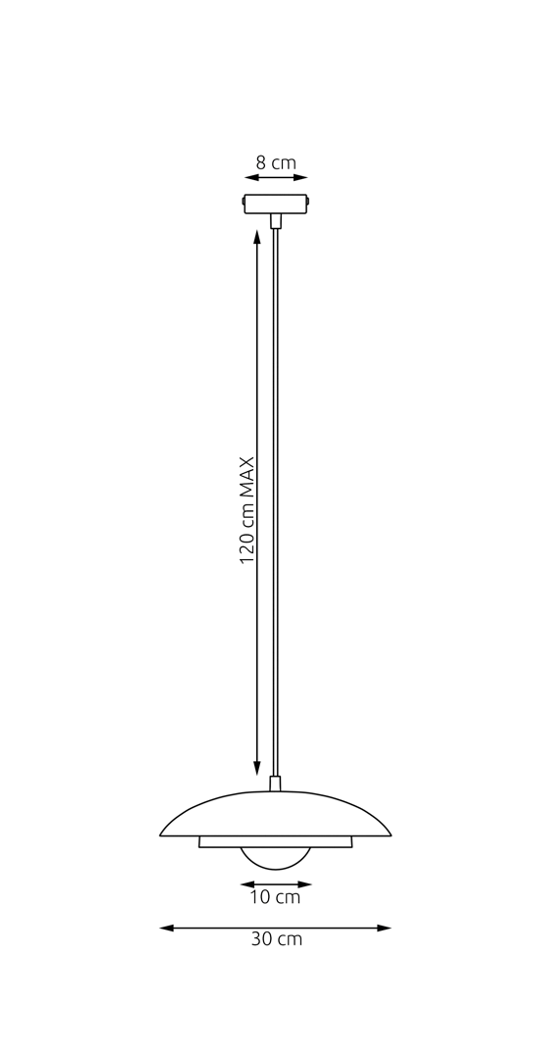 Hanglamp - SKIN 1 ZWART