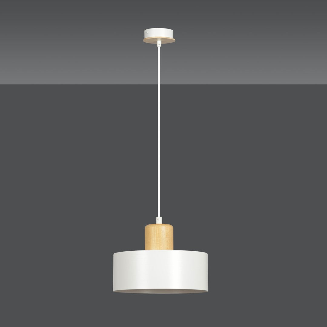 Hanglamp - TORIN 1 WIT