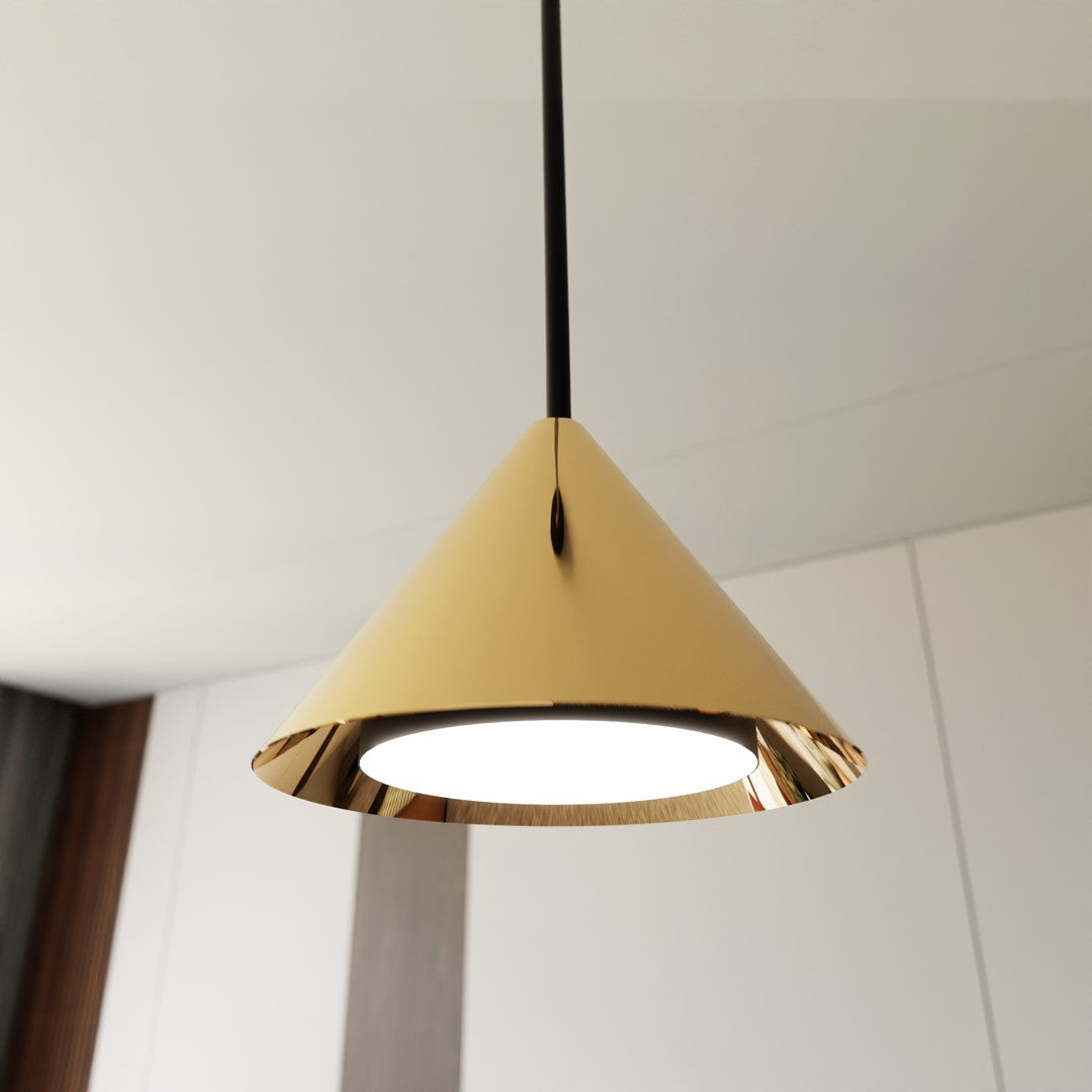 Hanglamp - ELIT 1 BL GOUD