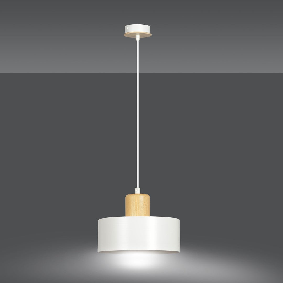 Hanglamp - TORIN 1 WIT