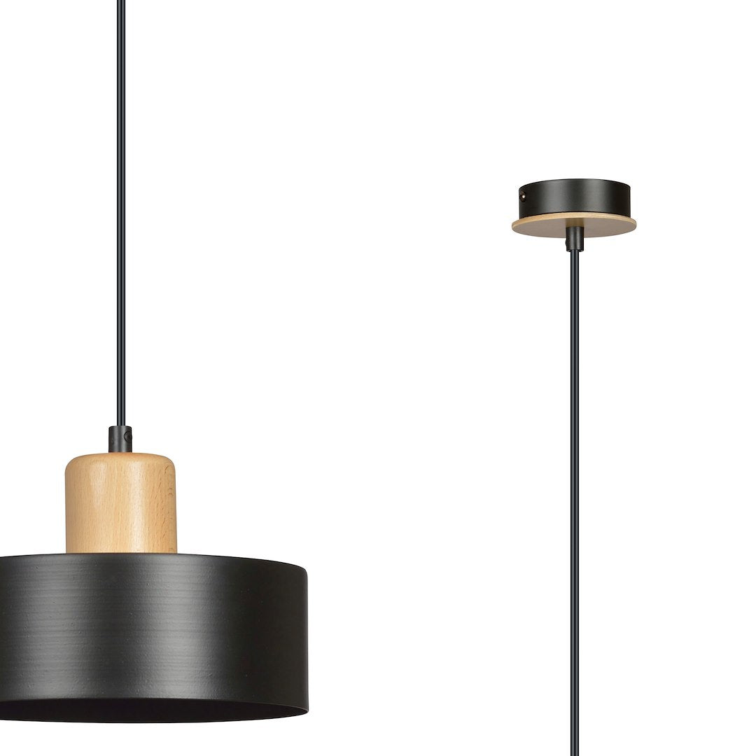 Hanglamp - TORIN 1 ZWART