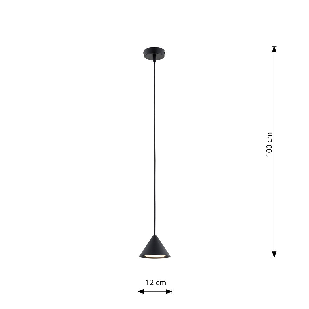 Hanglamp - ELIT 1 ZWART