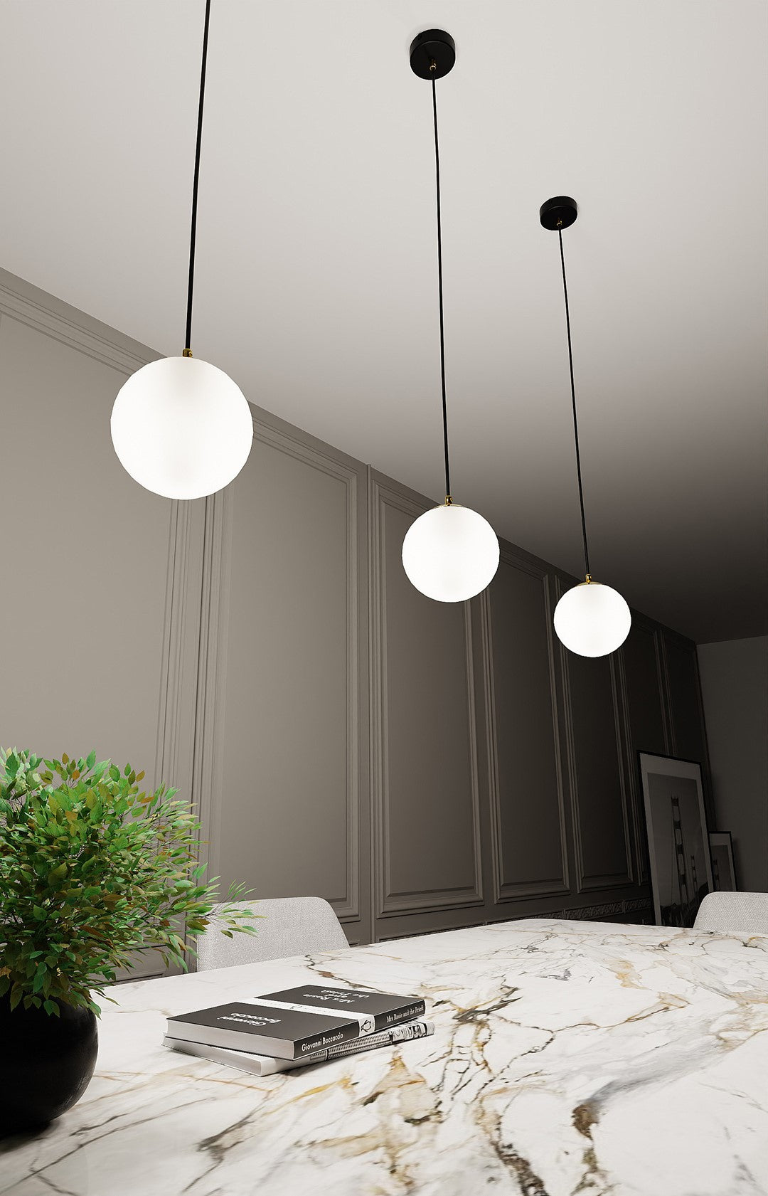 Hanglamp - ROYAL 1 BL