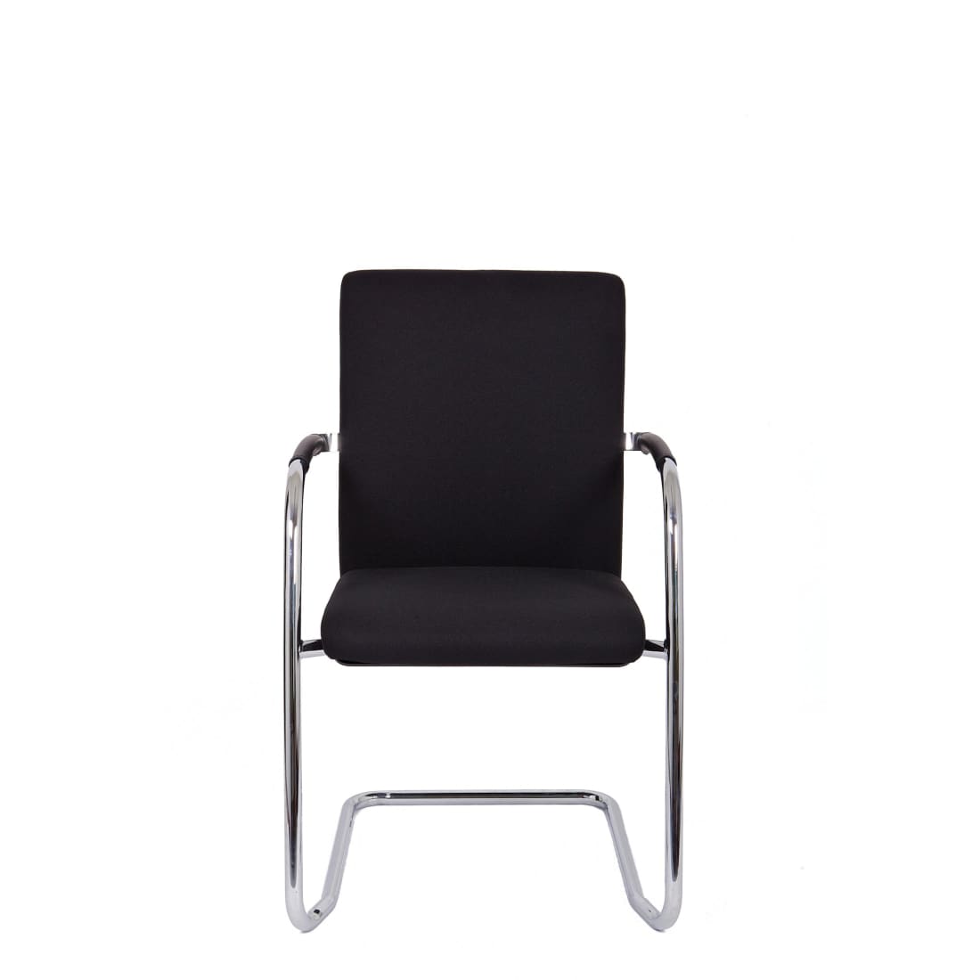 Workliving Vergaderstoel X1 - Comfort Slede Zwart