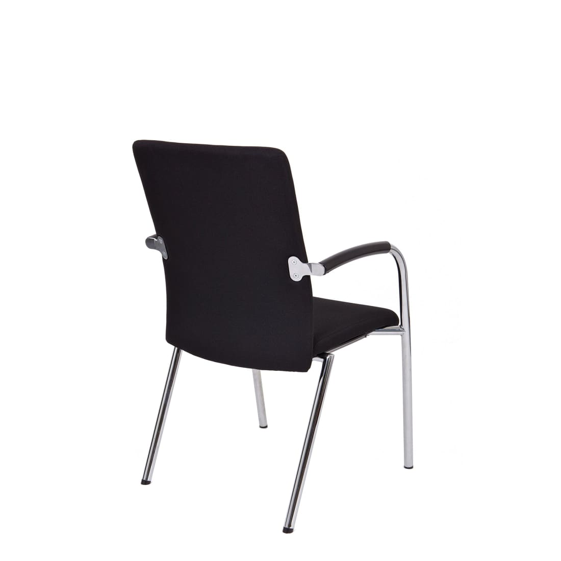 Workliving Vergaderstoel X1 - Comfort Vierpoot Zwart