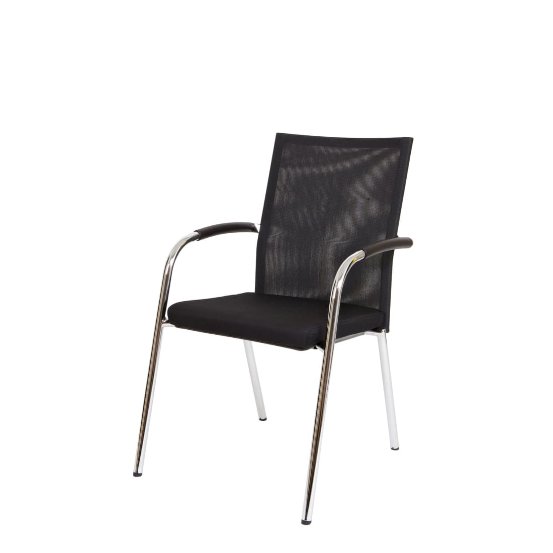 Workliving Vergaderstoel X1 - Mesh vierpoot zwart