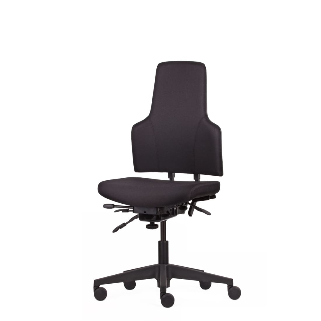 Workliving Werkstoel WS Klasse Zwarte Editie Comfort (N)EN 1335