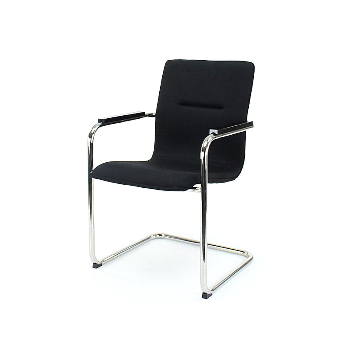 Workliving Vergaderstoel X6 - Comfort Slede Zwart