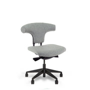 Workliving T-Bone Zwarte Editie Wolvilt Lichtgrijs - Bureaustoel Ergonomisch Ontwerp (N)EN 1335