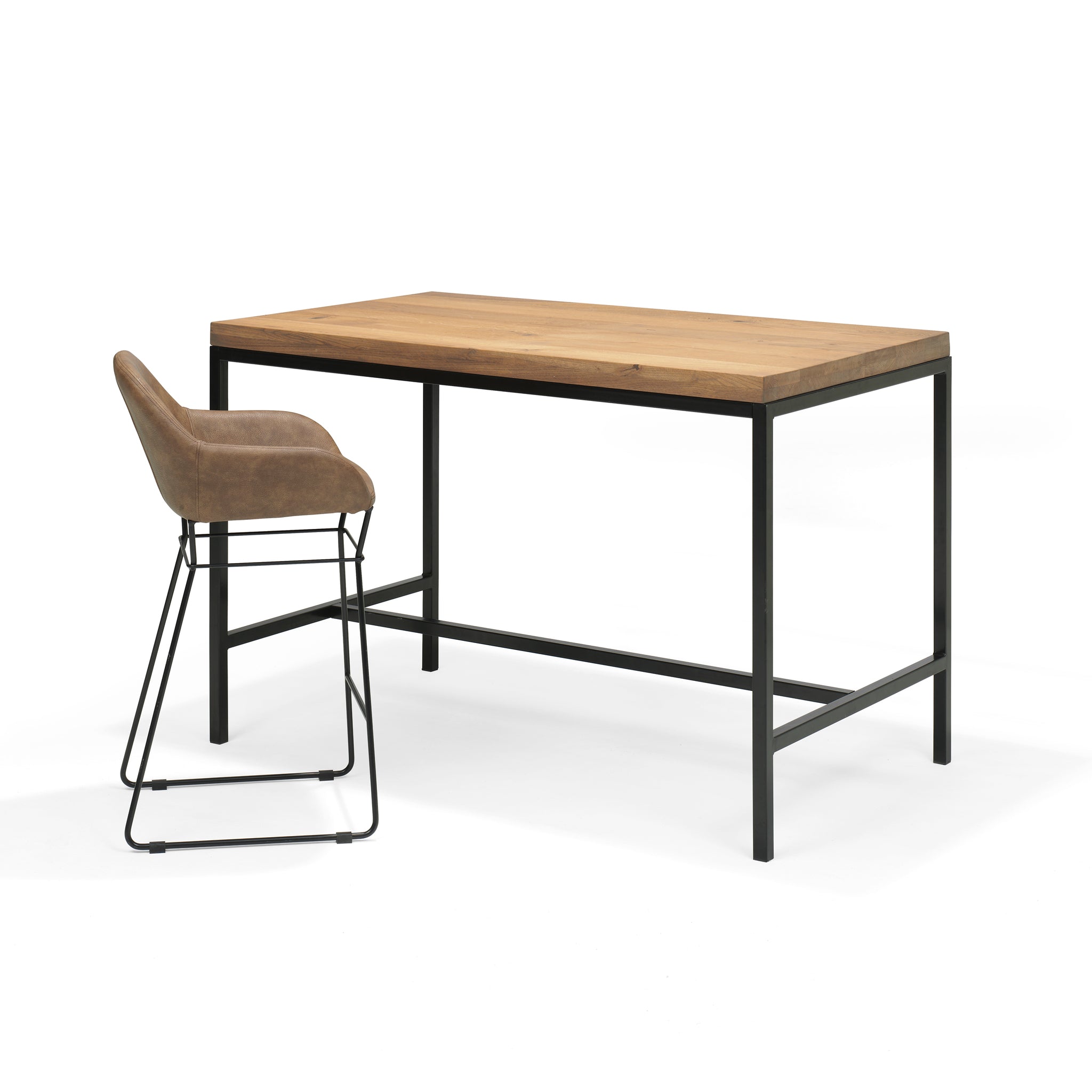 Eettafel Bartafel Brugge Mangohout - 140 x 80
