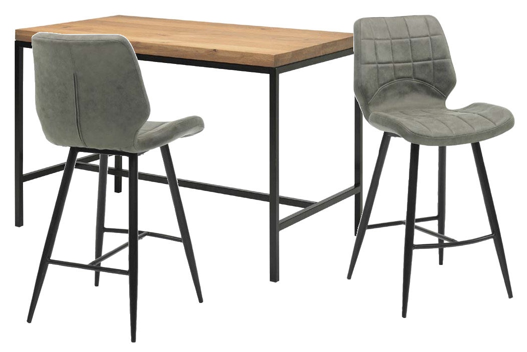 Eettafel Bartafel Brugge Mangohout - 140 x 80