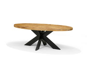Eetkamertafel STELLAR Mango - 240x120 Ovaal