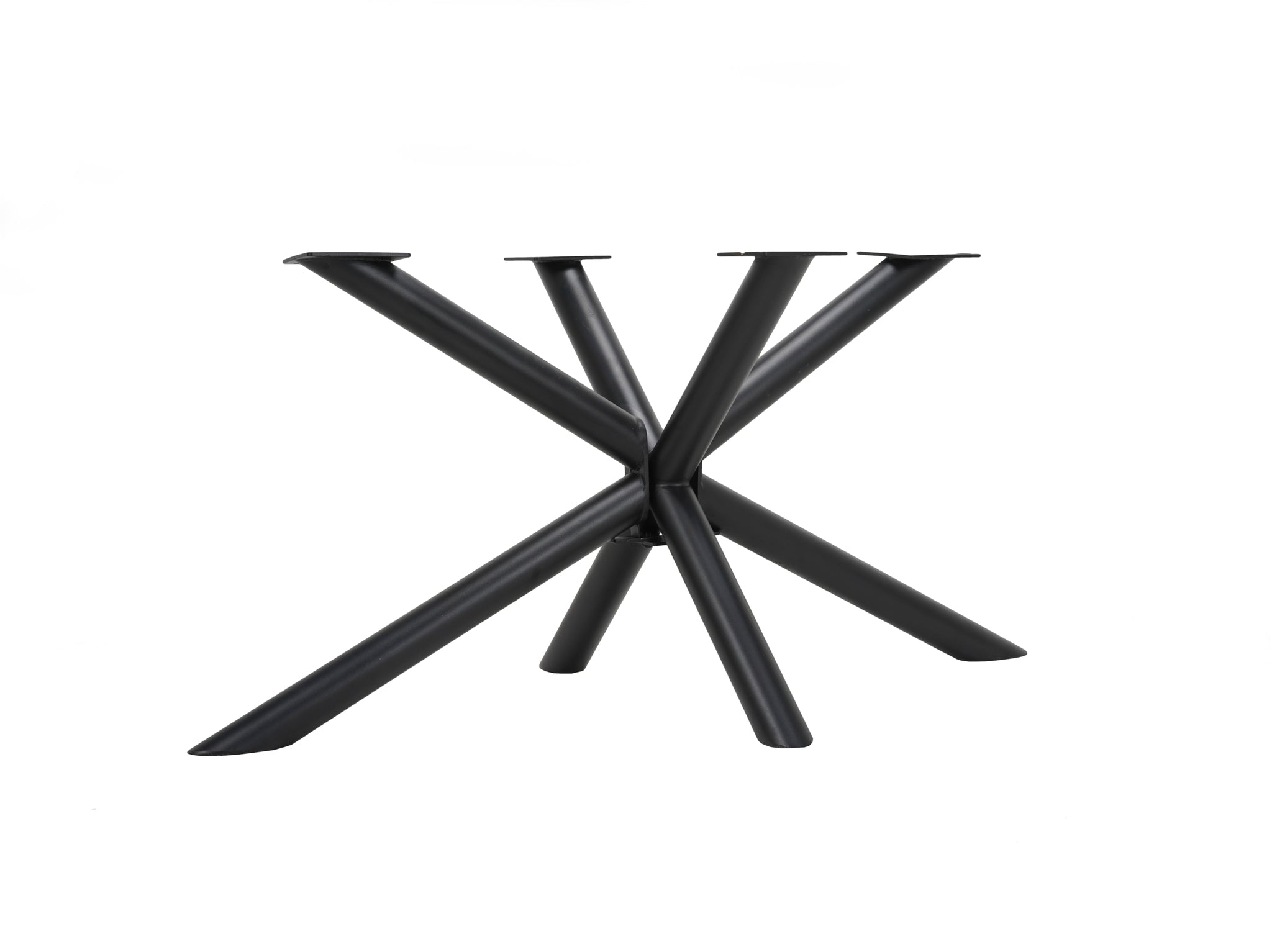 Sirius Eetkamertafel 220X120 Ovaal Mango Zwart 3cm