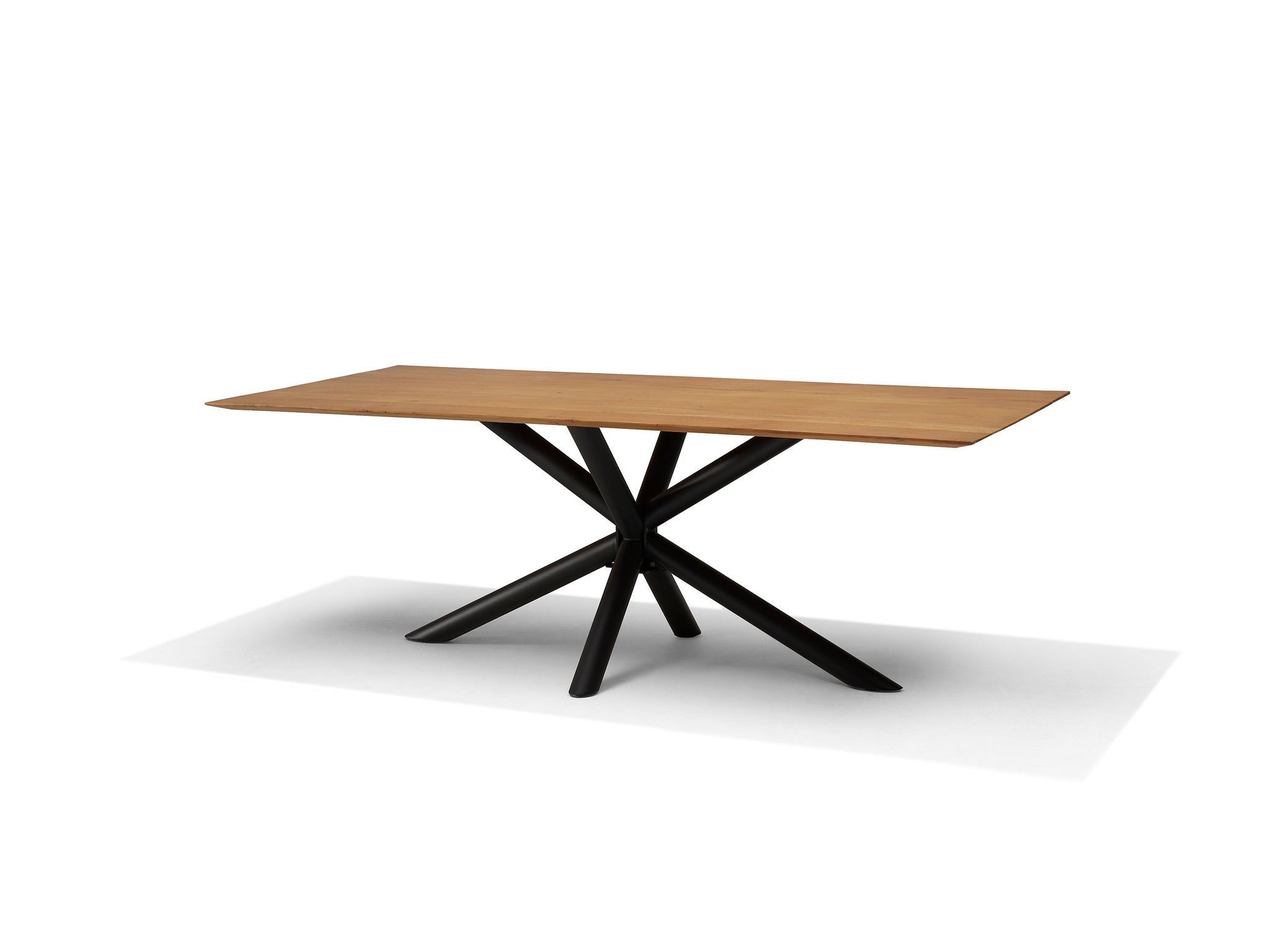 Sirius Eettafel 190 x 100 cm Rechthoekig Mangohout Naturel 3 cm