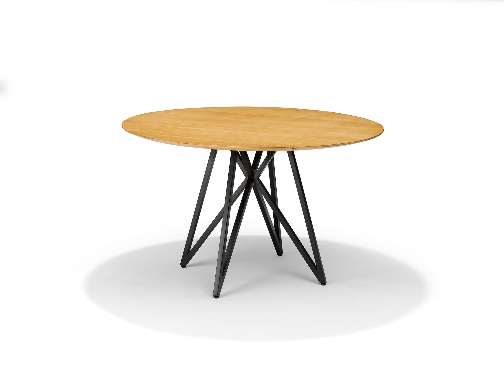 Triton Eetkamertafel 130 rond Mango Naturel