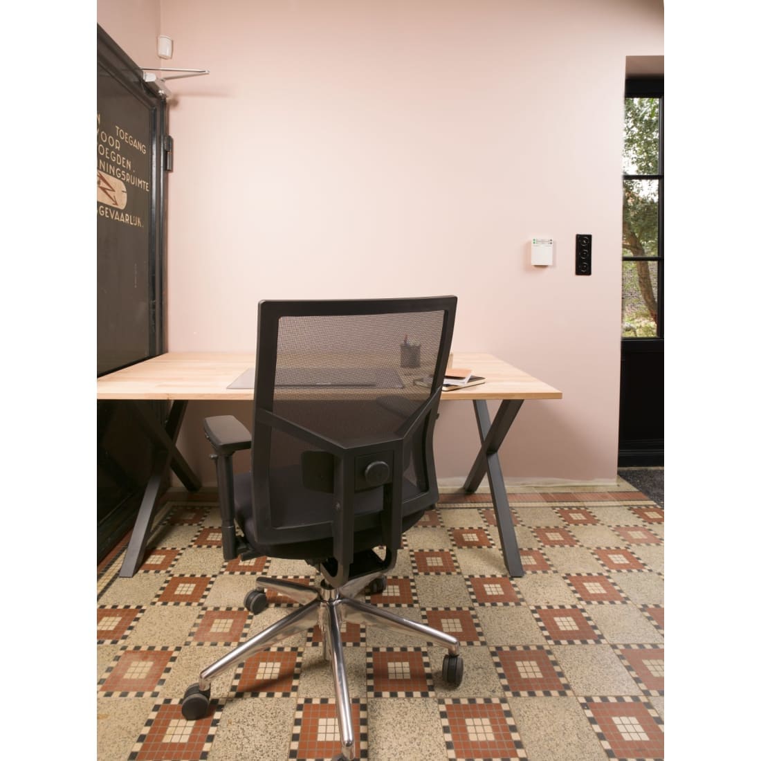 Workliving Zuidas Mesh - Regain-zitting - Ergonomische designbureaustoel (N)EN 1335