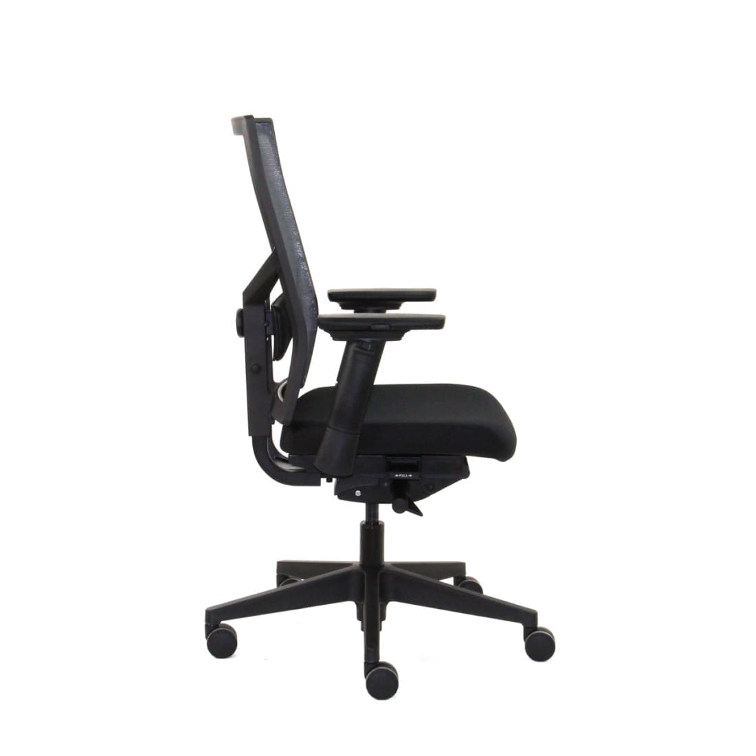 Workliving Zuidas Mesh Zwarte Editie - Zitting van Regain - Ergonomische bureaustoel (N)EN 1335