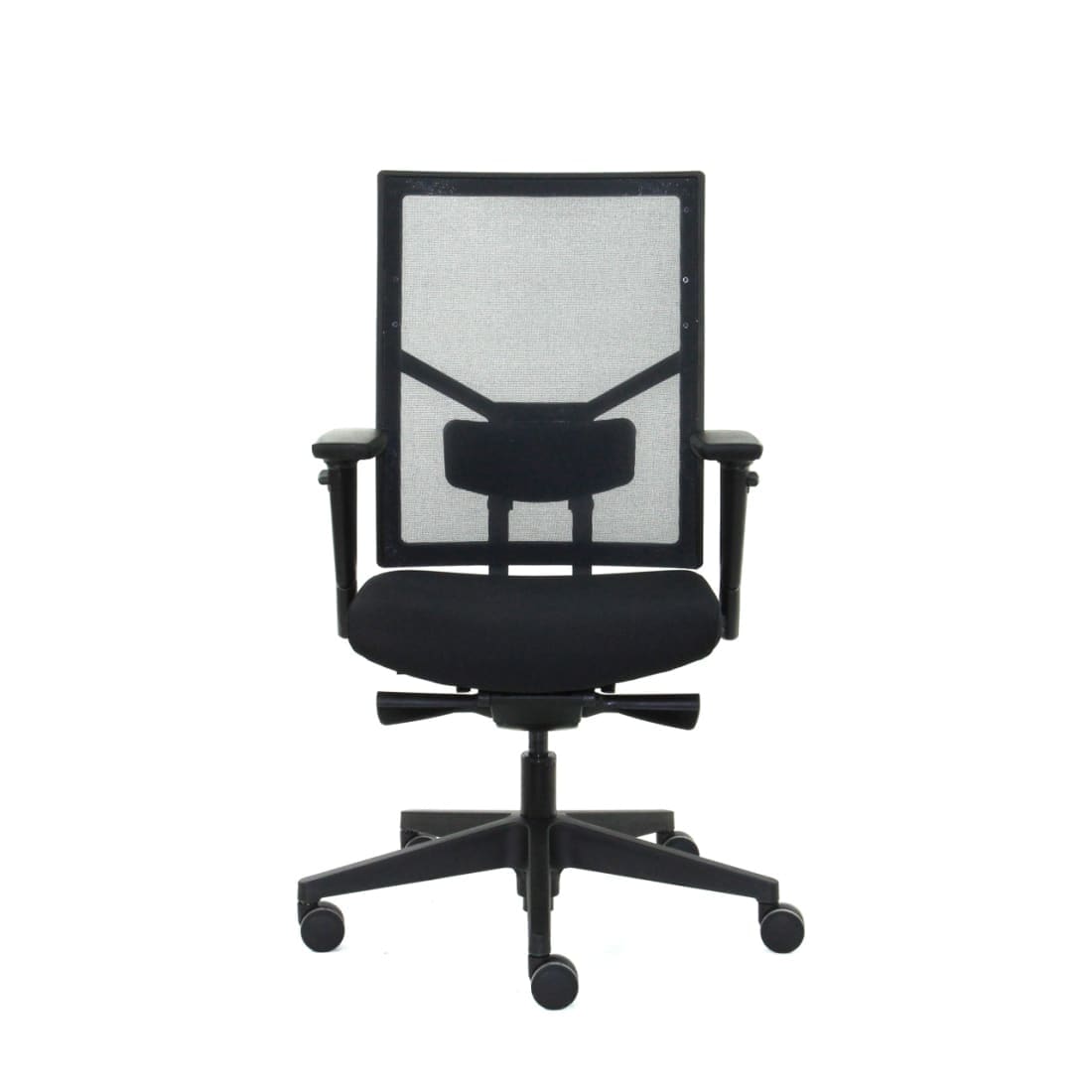 Workliving Zuidas Mesh Zwarte Editie - Zitting van Regain - Ergonomische bureaustoel (N)EN 1335