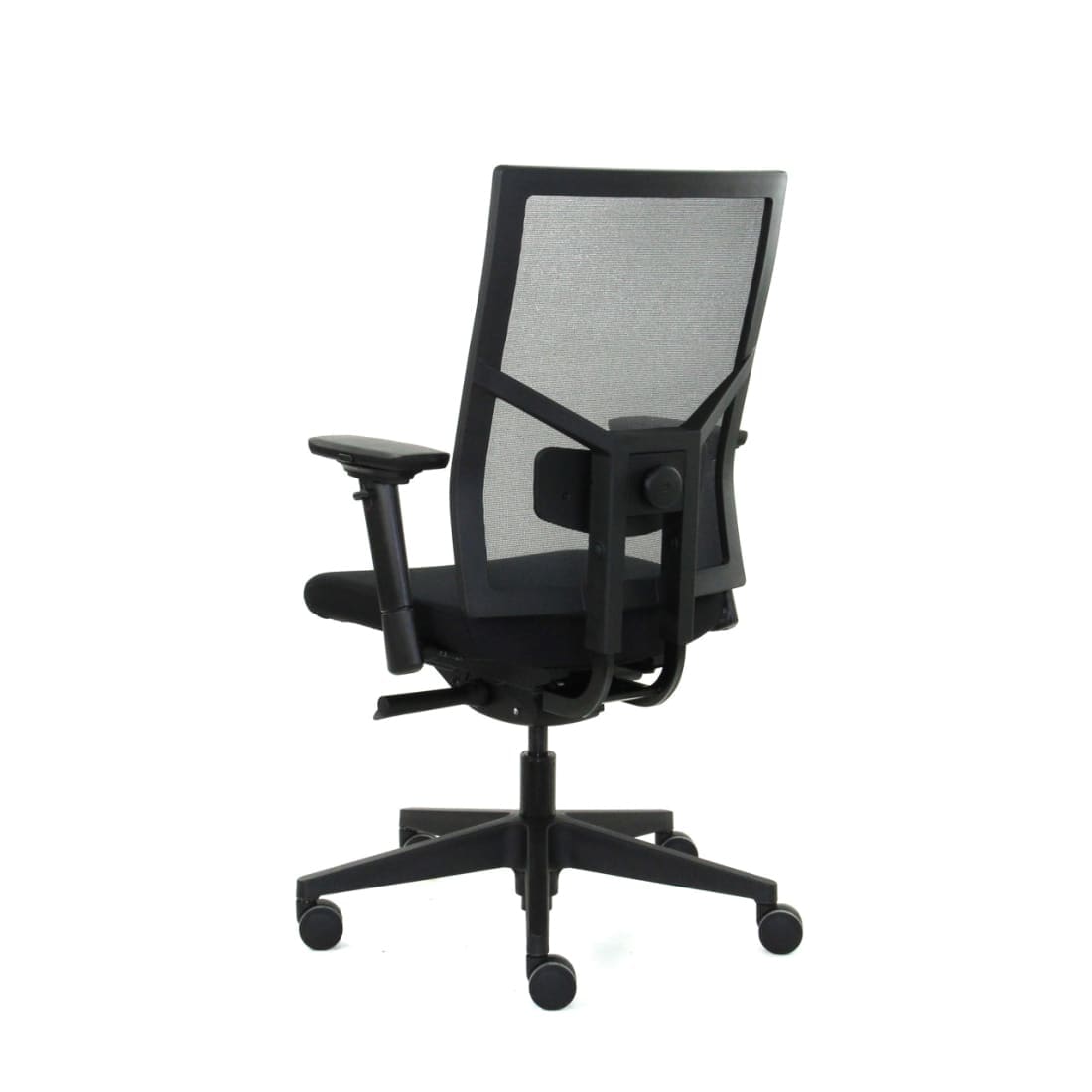 Workliving Zuidas Mesh Zwarte Editie - Zitting van Regain - Ergonomische bureaustoel (N)EN 1335