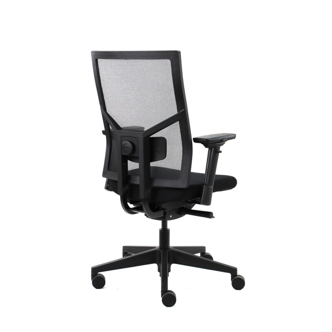 Workliving Zuidas Mesh Zwarte Editie - Zitting van Regain - Ergonomische bureaustoel (N)EN 1335