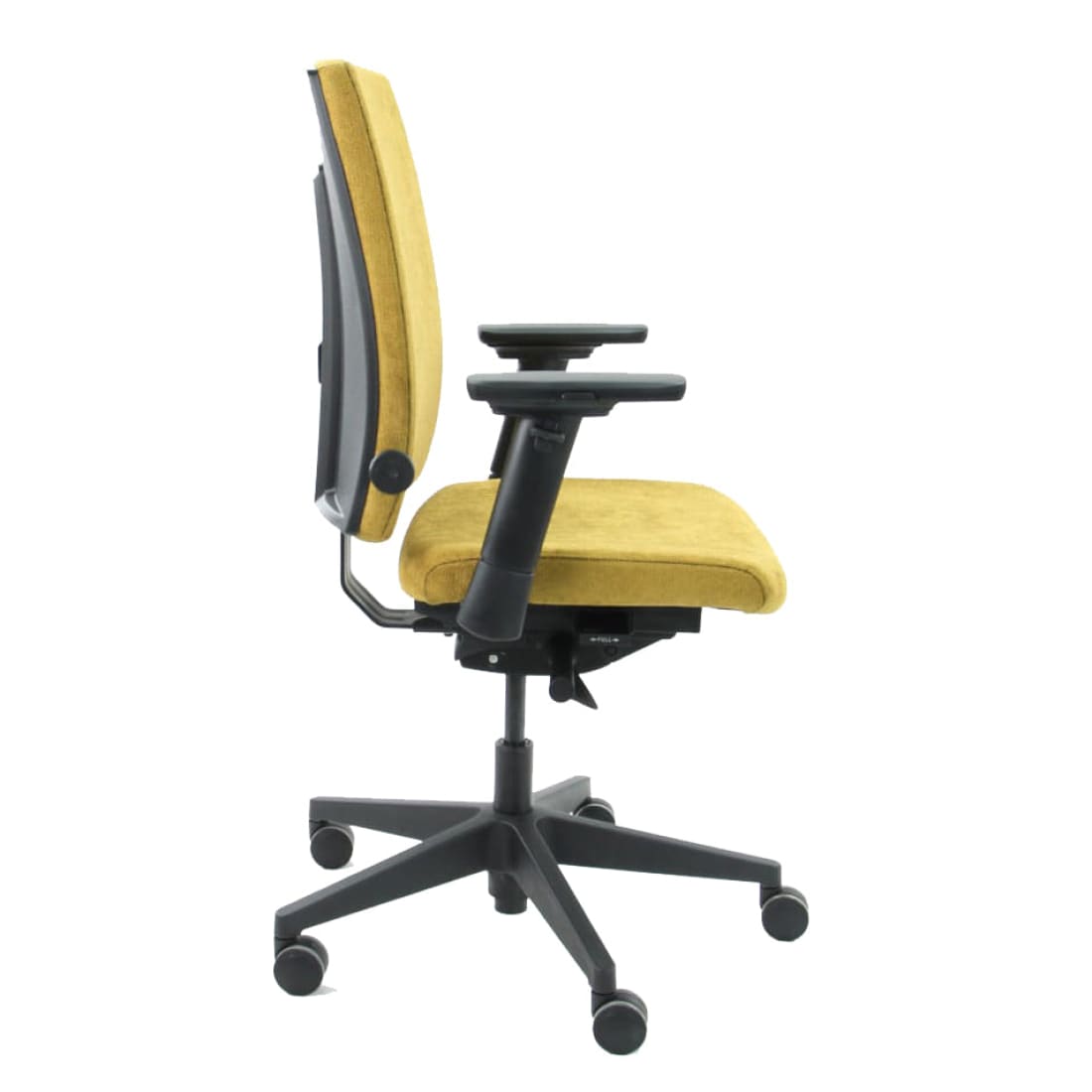 Workliving Eva Comfort Geel Regain - Ergonomische bureaustoel (N)EN 1335
