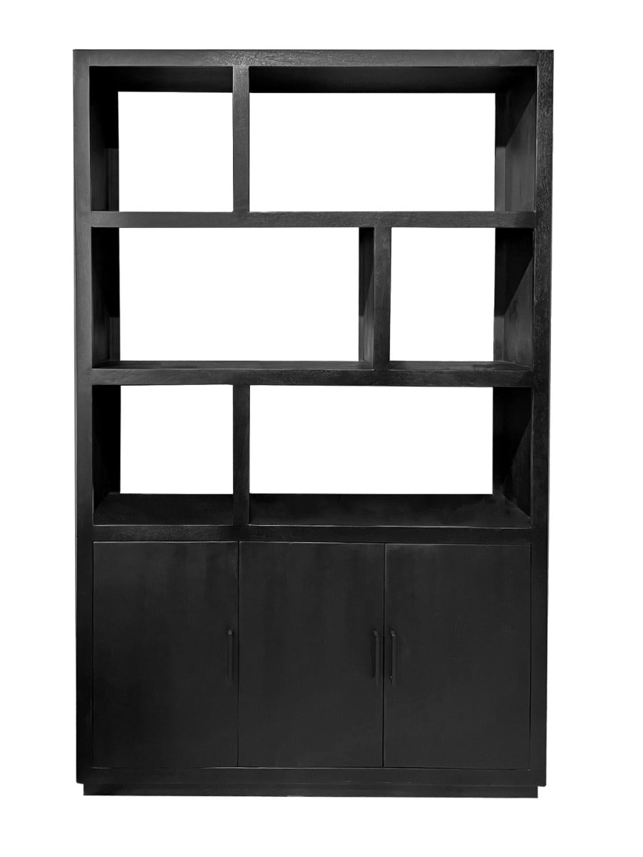 Wandkast Jaxx Zwart 145 cm