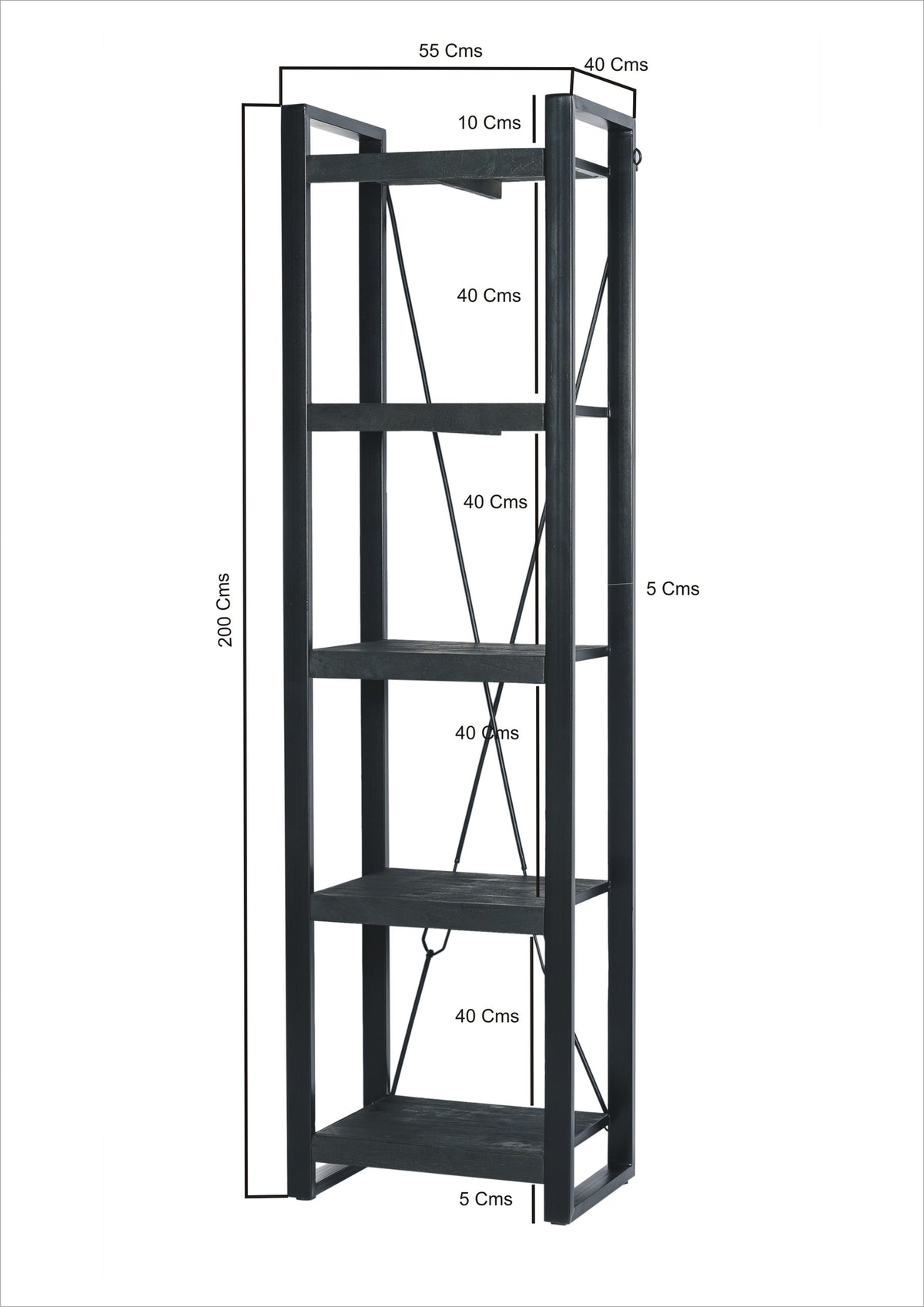 Wandkast Norris 55 cm
