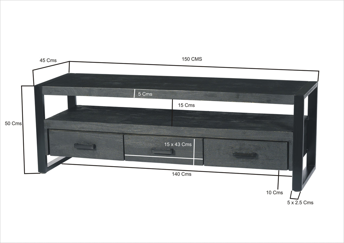 TV-meubel Norris 150 cm