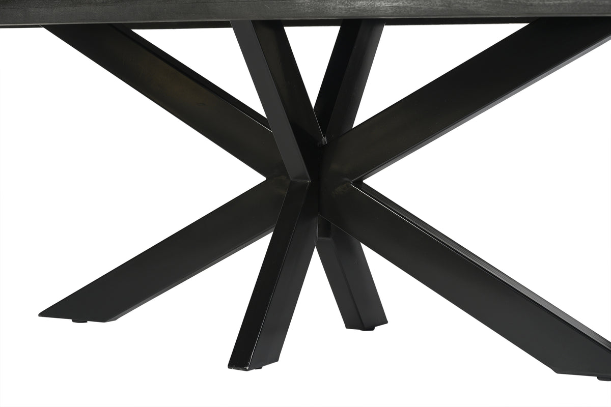 Eettafel Norris boomtopspin 200 cm
