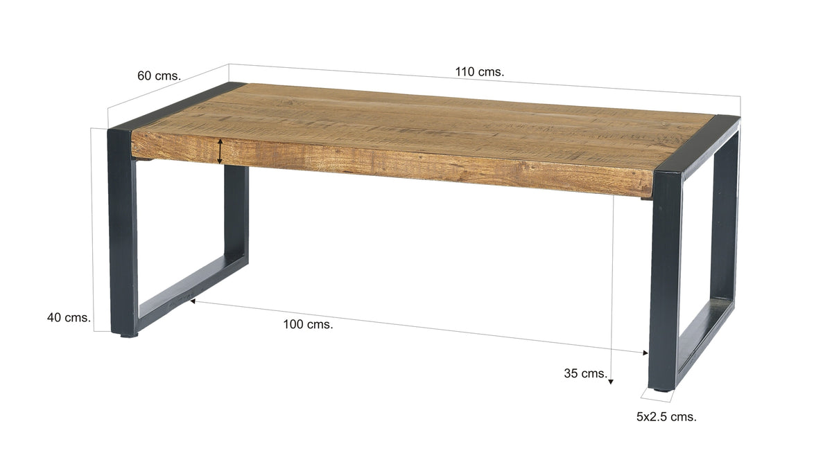 Salontafel Nairobi 110 x 60 cm