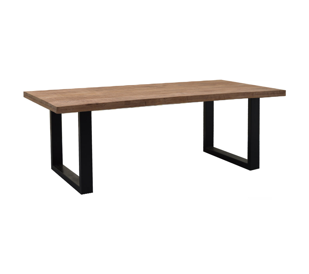 Eettafel Stevige U 160x90 cm