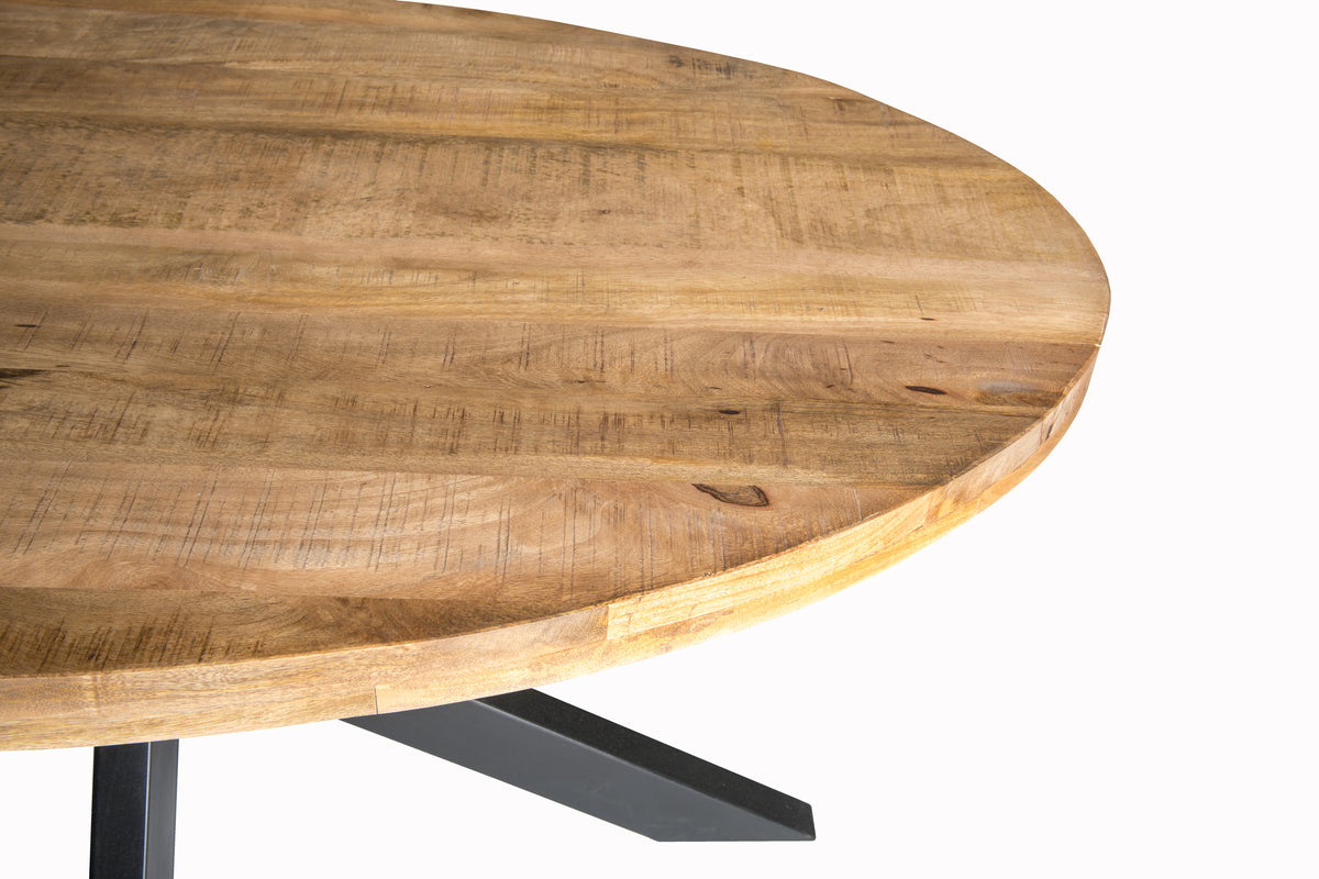 Eettafel Stevig ovaal 180 cm