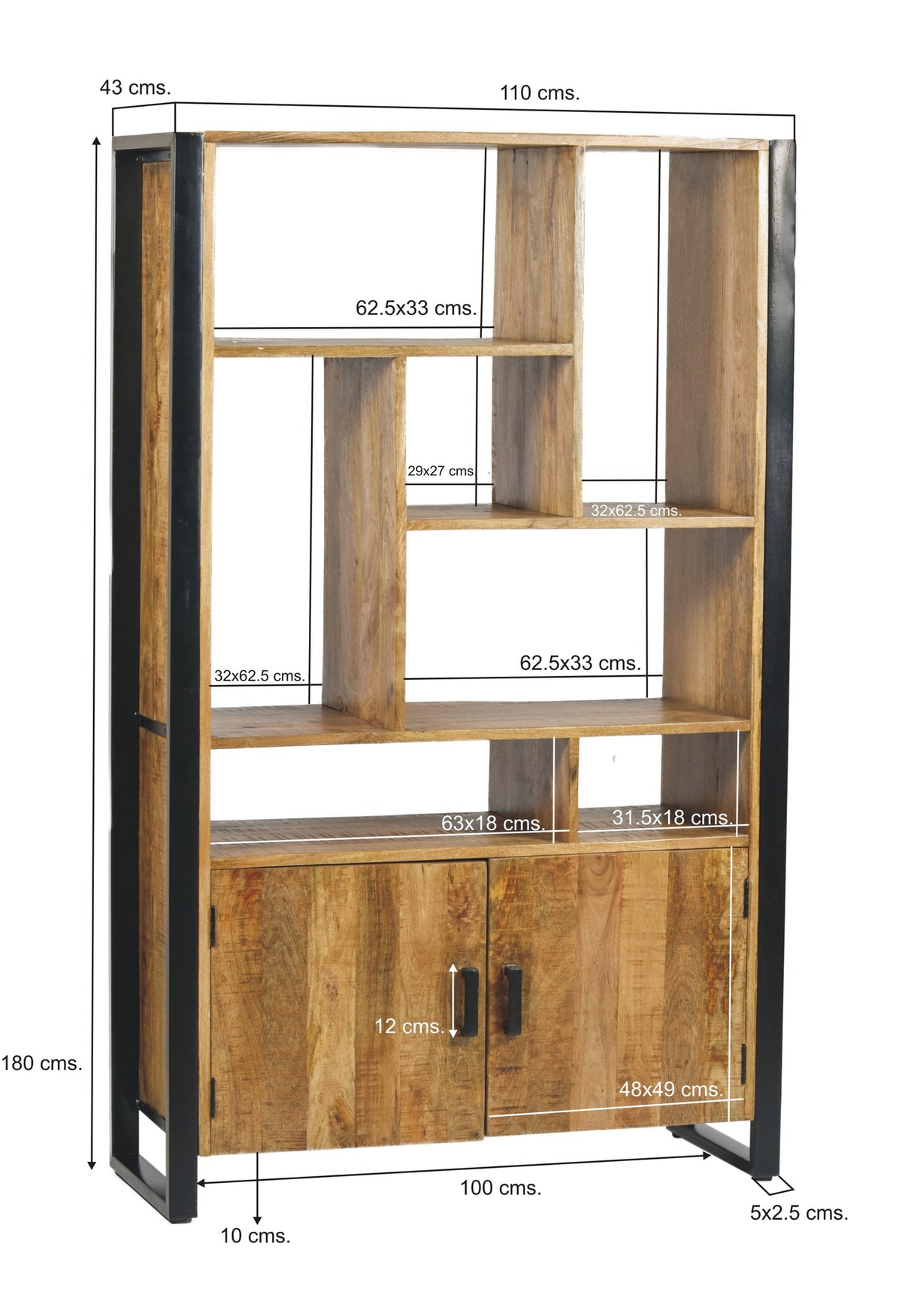 Wandkast Nairobi 110 cm