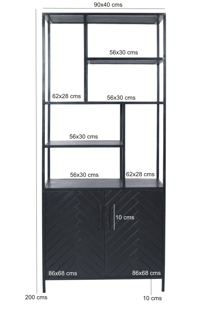Wandkast York 90 cm
