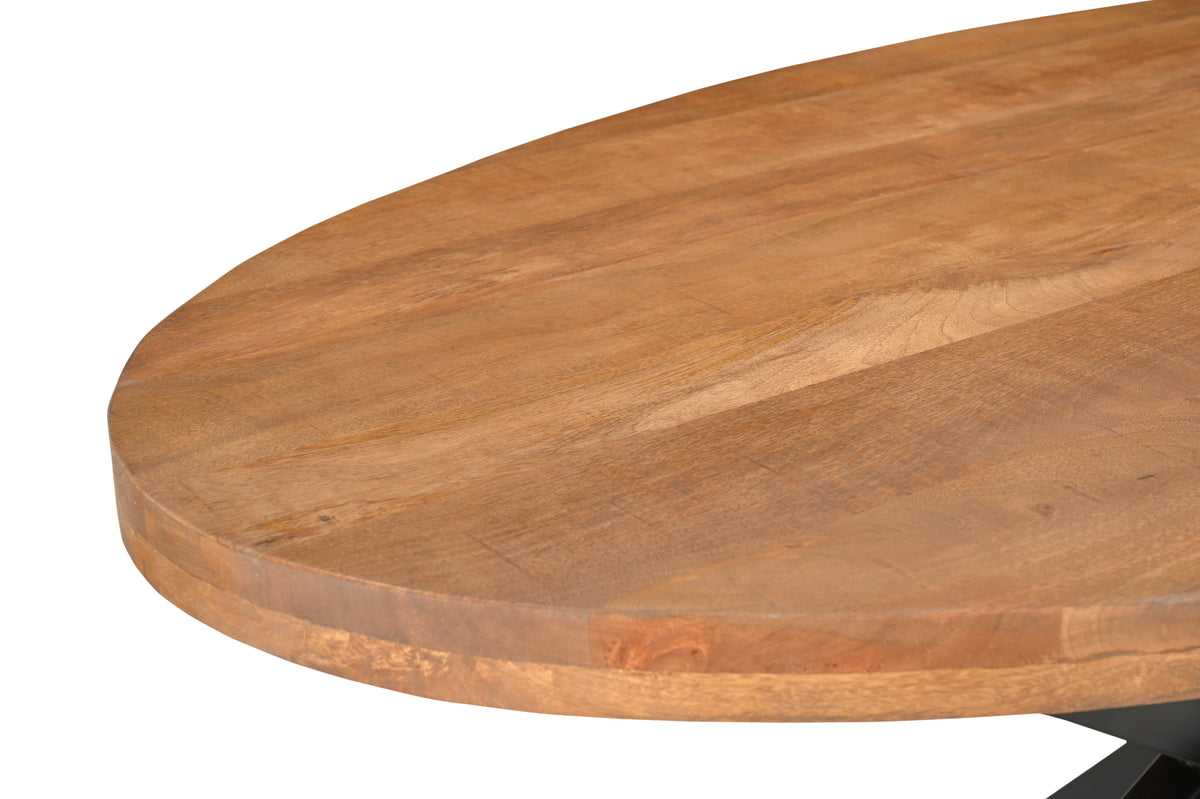 Eettafel Rocky Ovaal 160 cm
