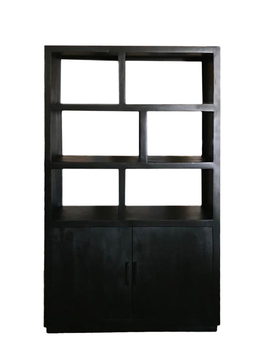 Wandkast Jaxx Zwart 120 cm