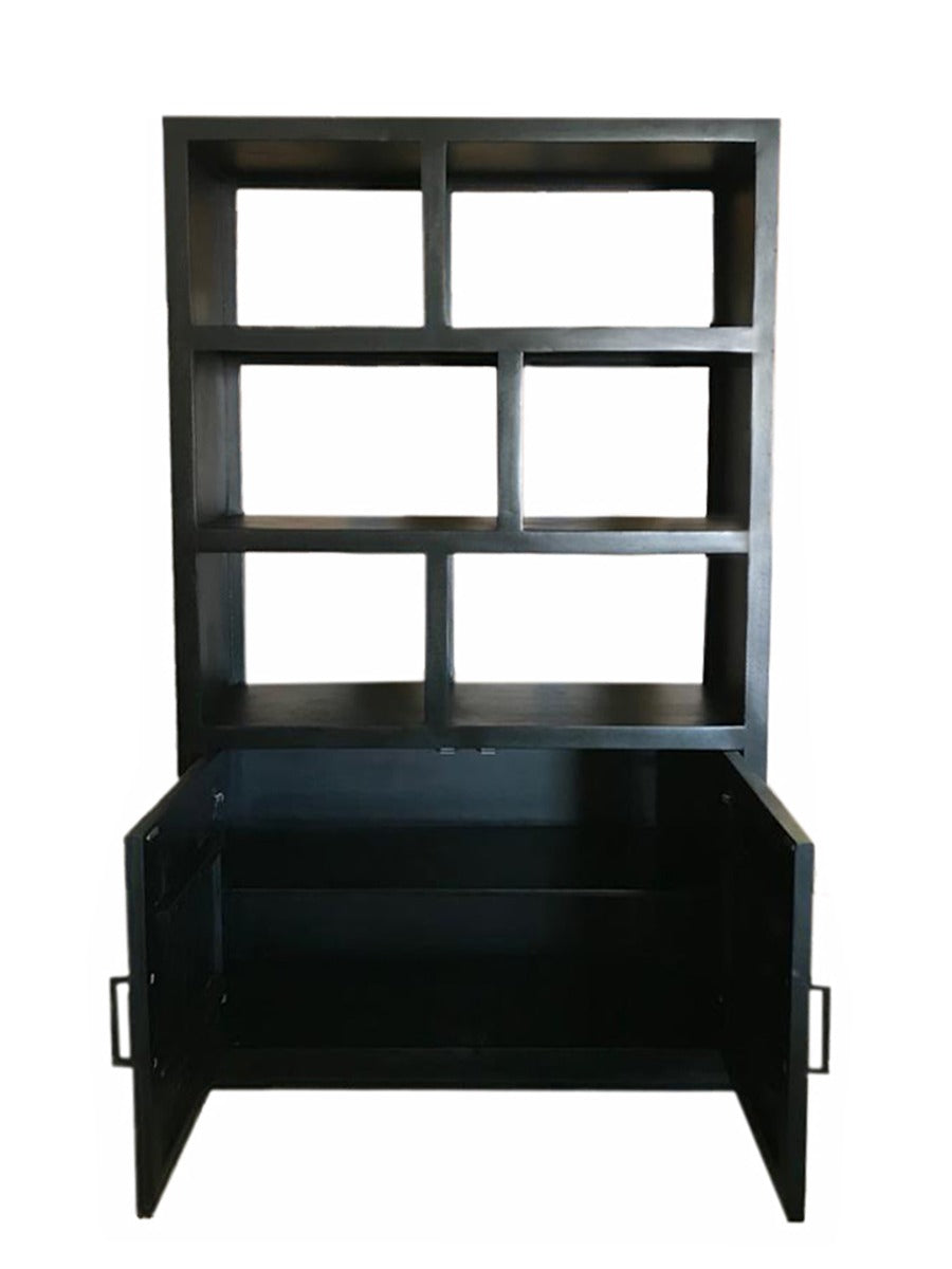 Wandkast Jaxx Zwart 120 cm