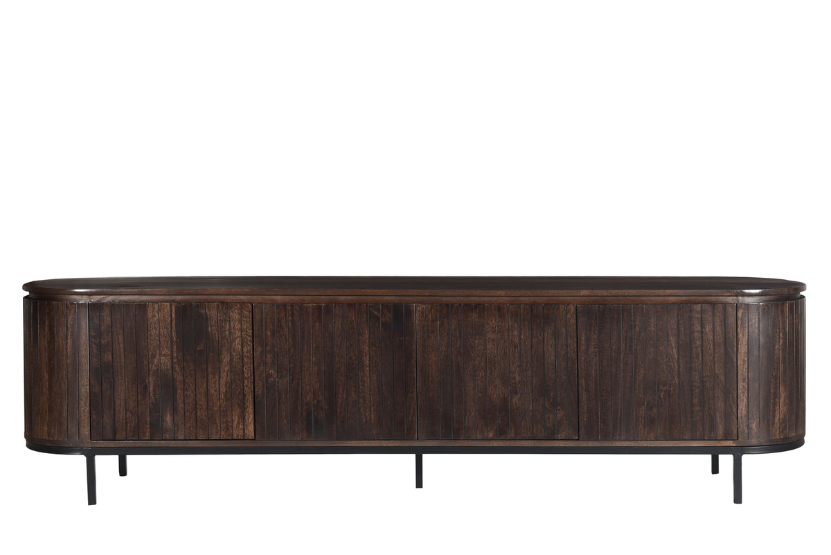 TV-meubel Noor walnoot 210 cm